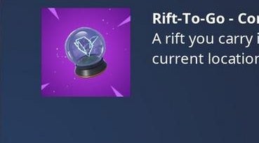 Fortnite receberá o novo item Rift-To-Go, um tele-transportador ...