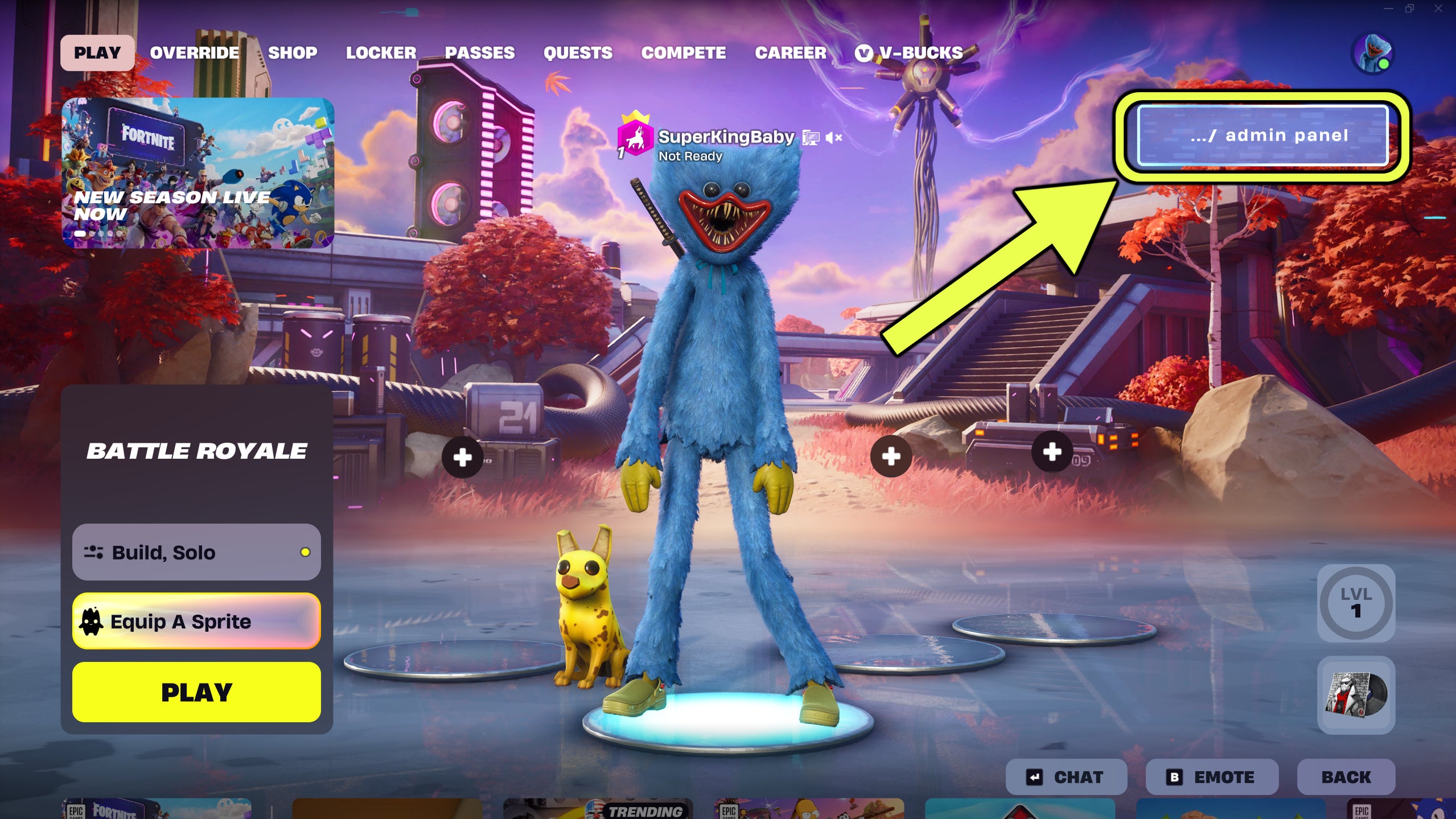 Fortnite Admin Panel codes September 2026 | VG247