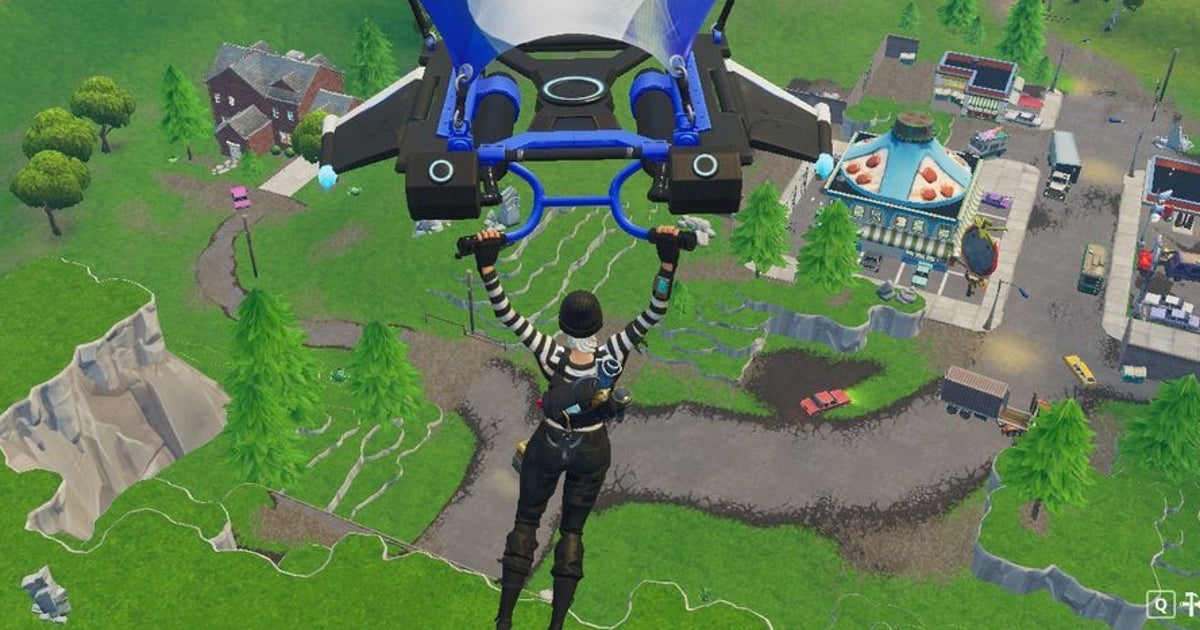 Fortnite - wyzwanie: Kieruj się mapą skarbów ze Spawalni Spłuczek