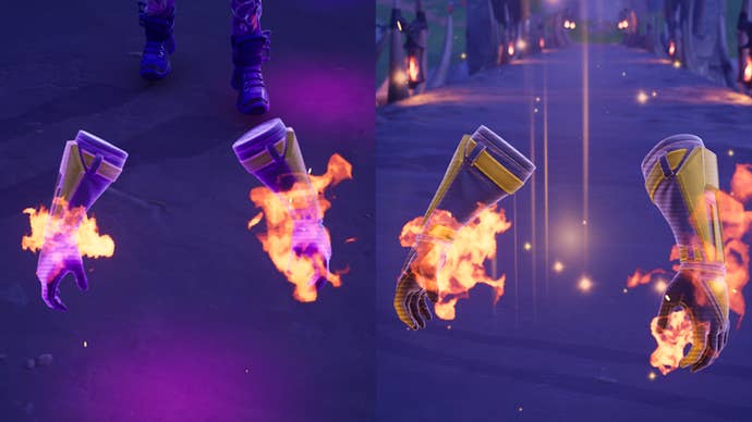 fortnite scorpion kombat kit mythic and standard