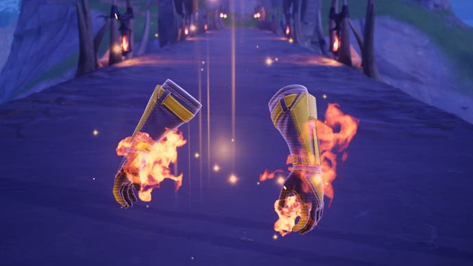 Kombat Scorpion Kit of mythical Fortnite