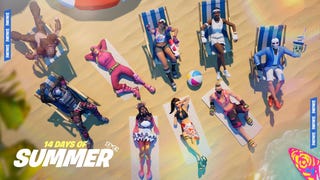 Fortnite: Search unicorn floaties at swimming holes locations