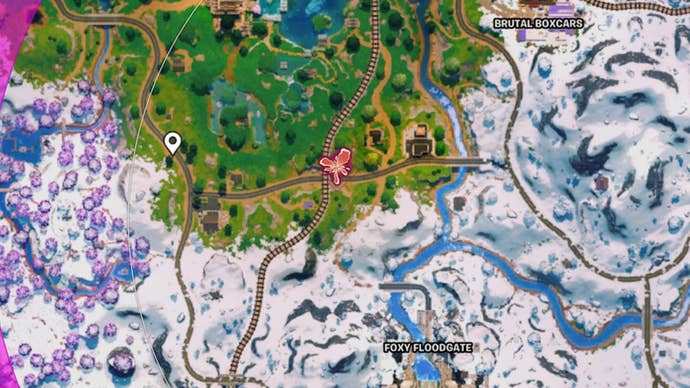fortnite shoguns arena rift on map