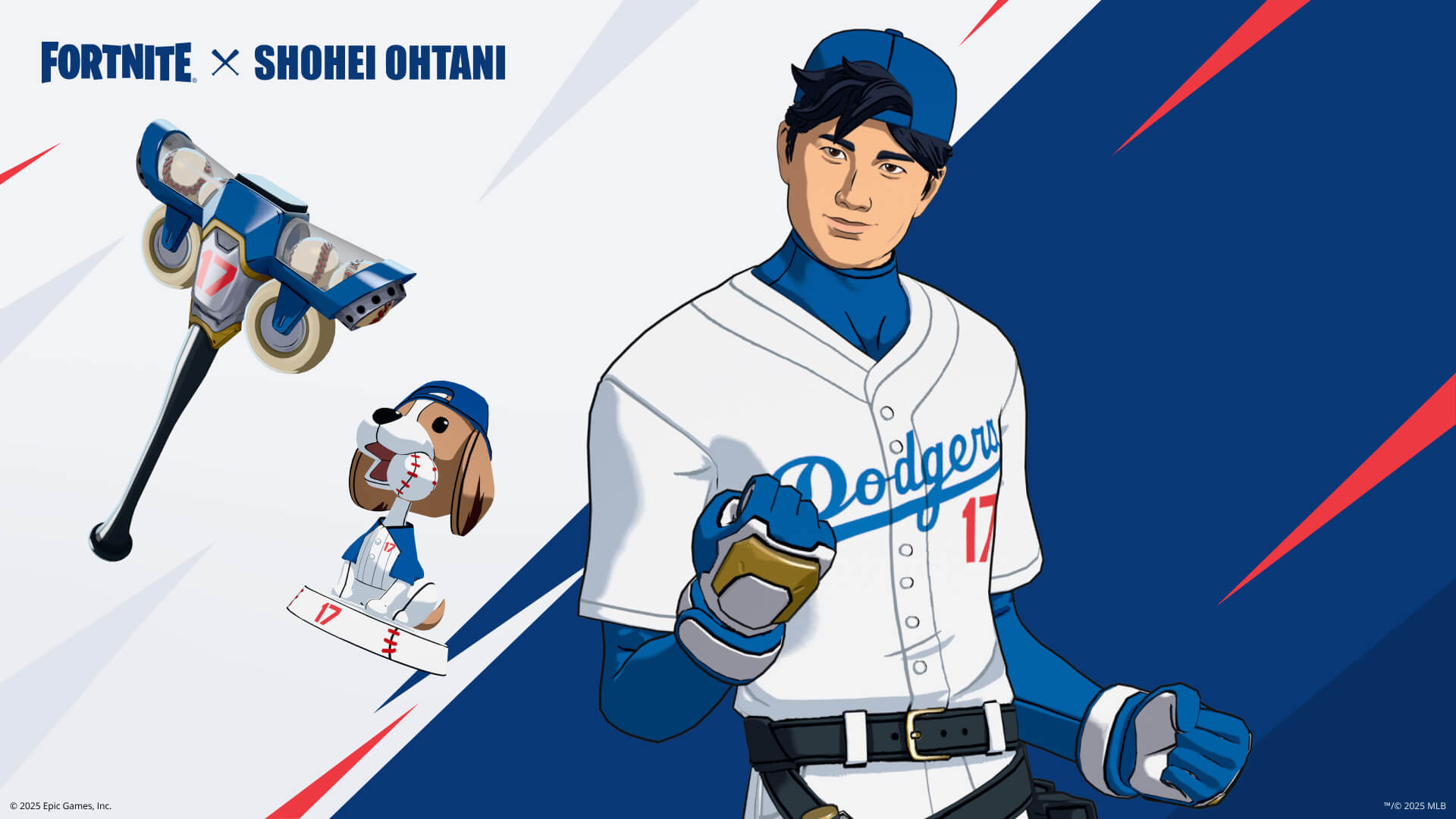 Shohei Ohtani em Fortnite