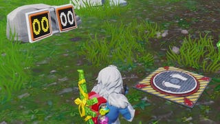 Fortnite Shooting Gallery locations - Where to shoot targets east of Wailing Woods, north of Retail Row and east of Paradise Palms