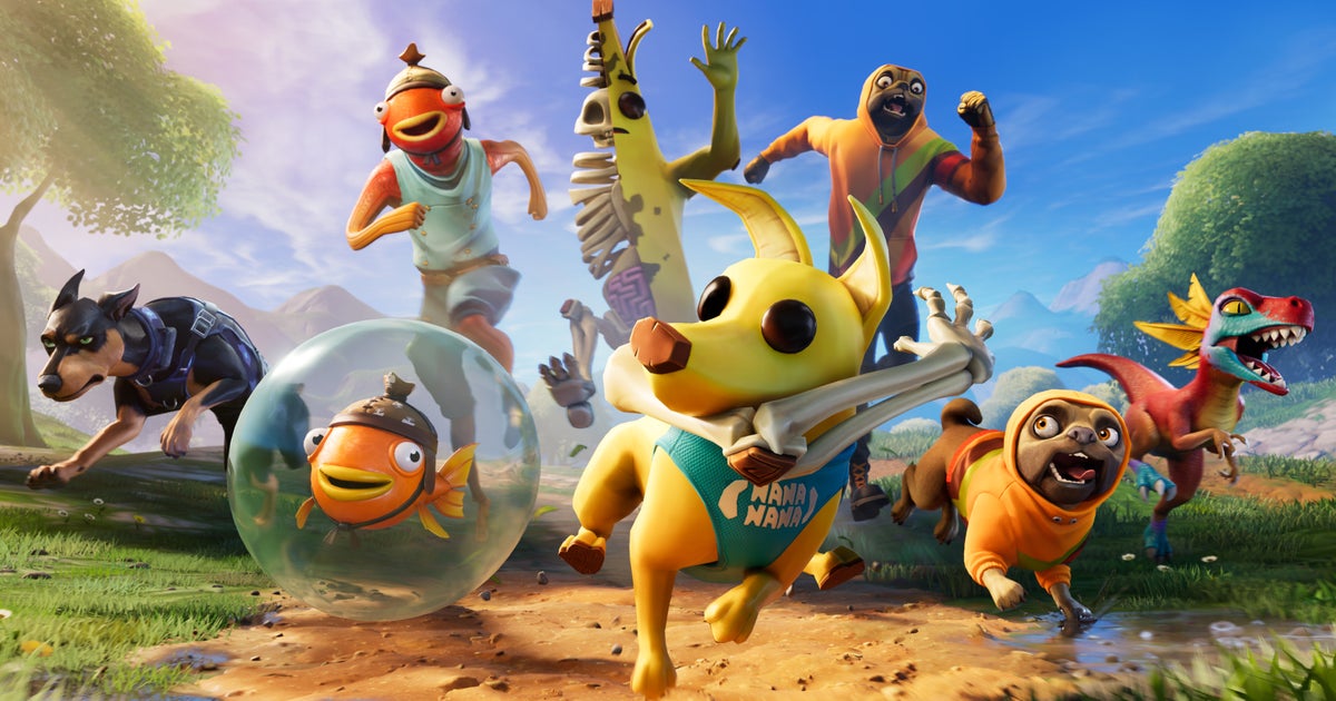 Fortnite's adding pets, and changing your invincible banana dog's colour will require buying another invincible banana dog