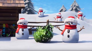 Fortnite now lets you dress up as a Sneaky Snowman