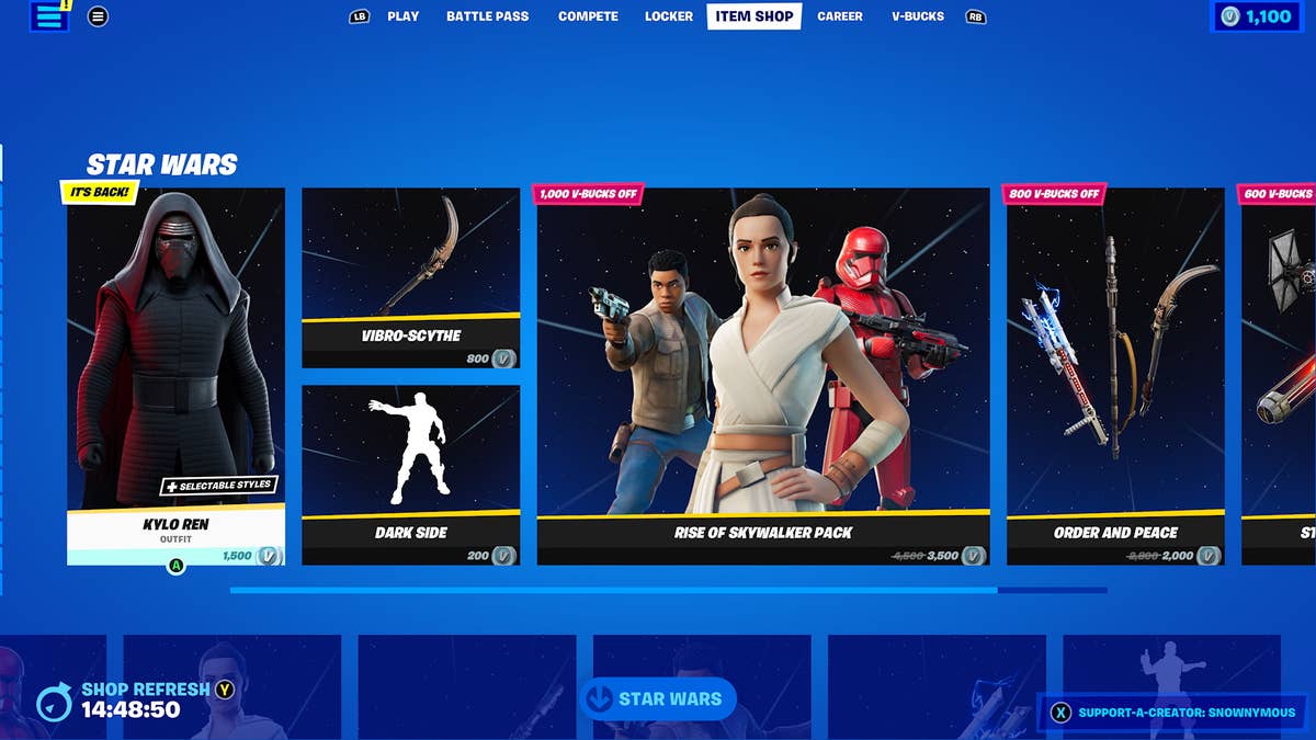 Fortnite Star Wars skins 2022 and May the 4th challenges explained