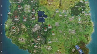 Fortnite: Summit Mountain Peak locations