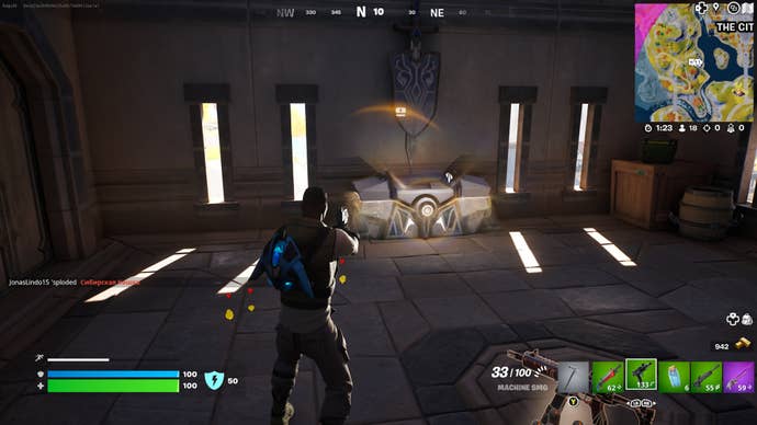 Fortnite, The Citadel Oathbound chest five