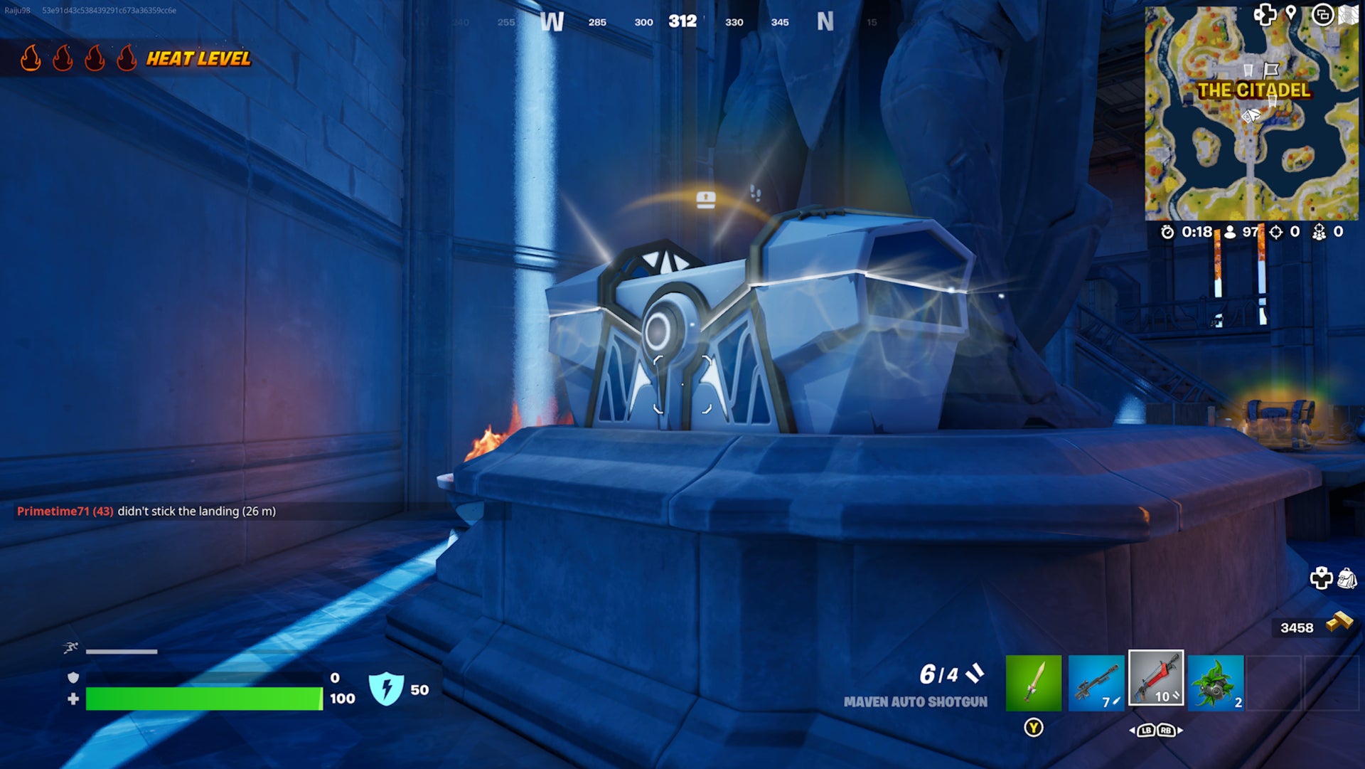 Fortnite, The Citadel Oathbound Chest Six