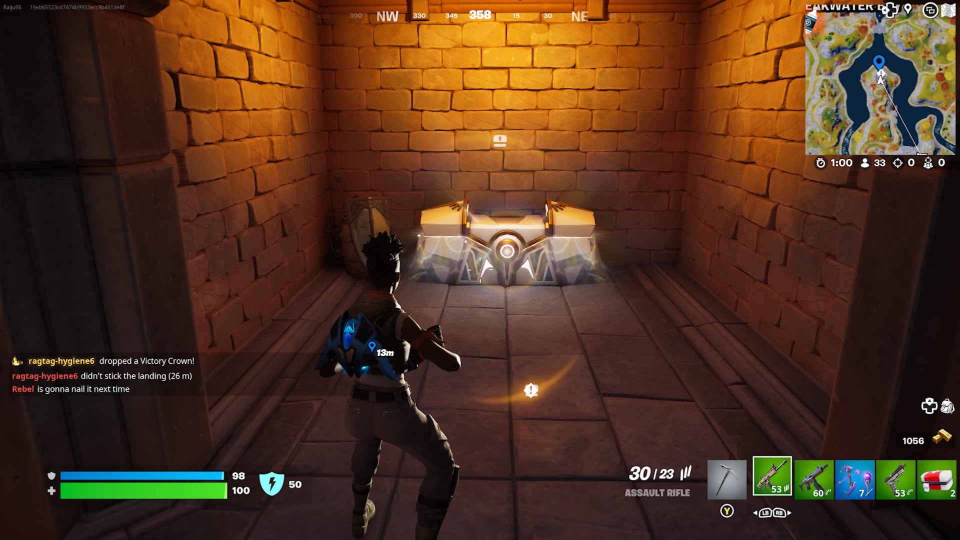 Fortnite, The Citadel Oathbound chest nine