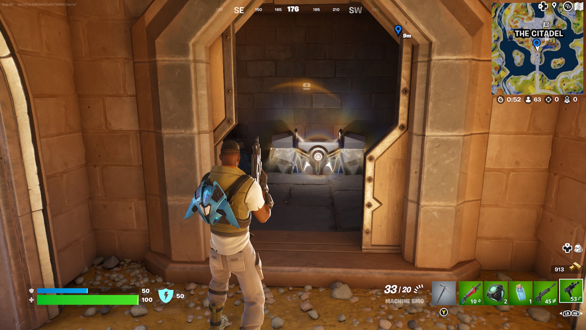 Fortnite, The Citadel Oathbound chest one