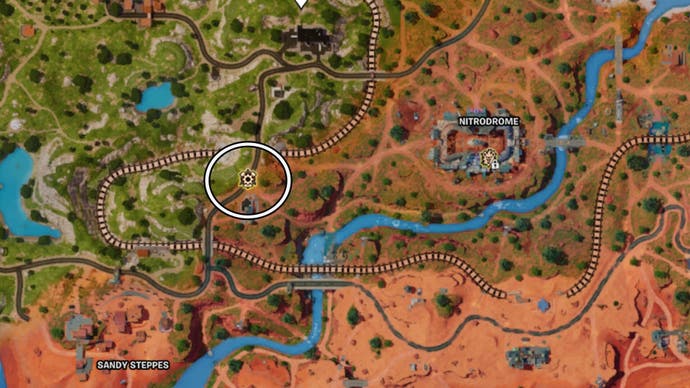 fortnite the machinist convoy medallion map location