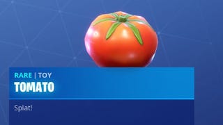 Fortnite - wyzwanie: Traf innego gracza pomidorem z odległości co najmniej 15 m