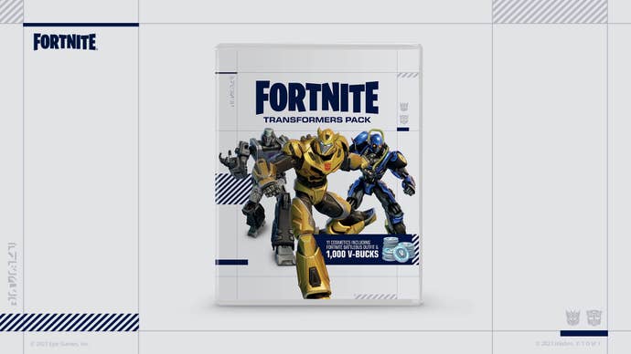 Fortnite Transformers.