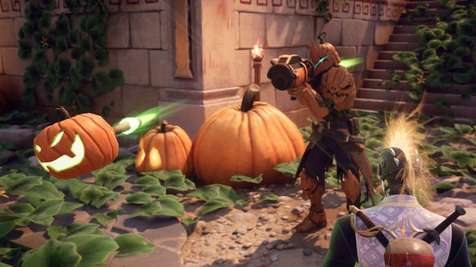 fortnite ultimate carva using pumpkin launcher