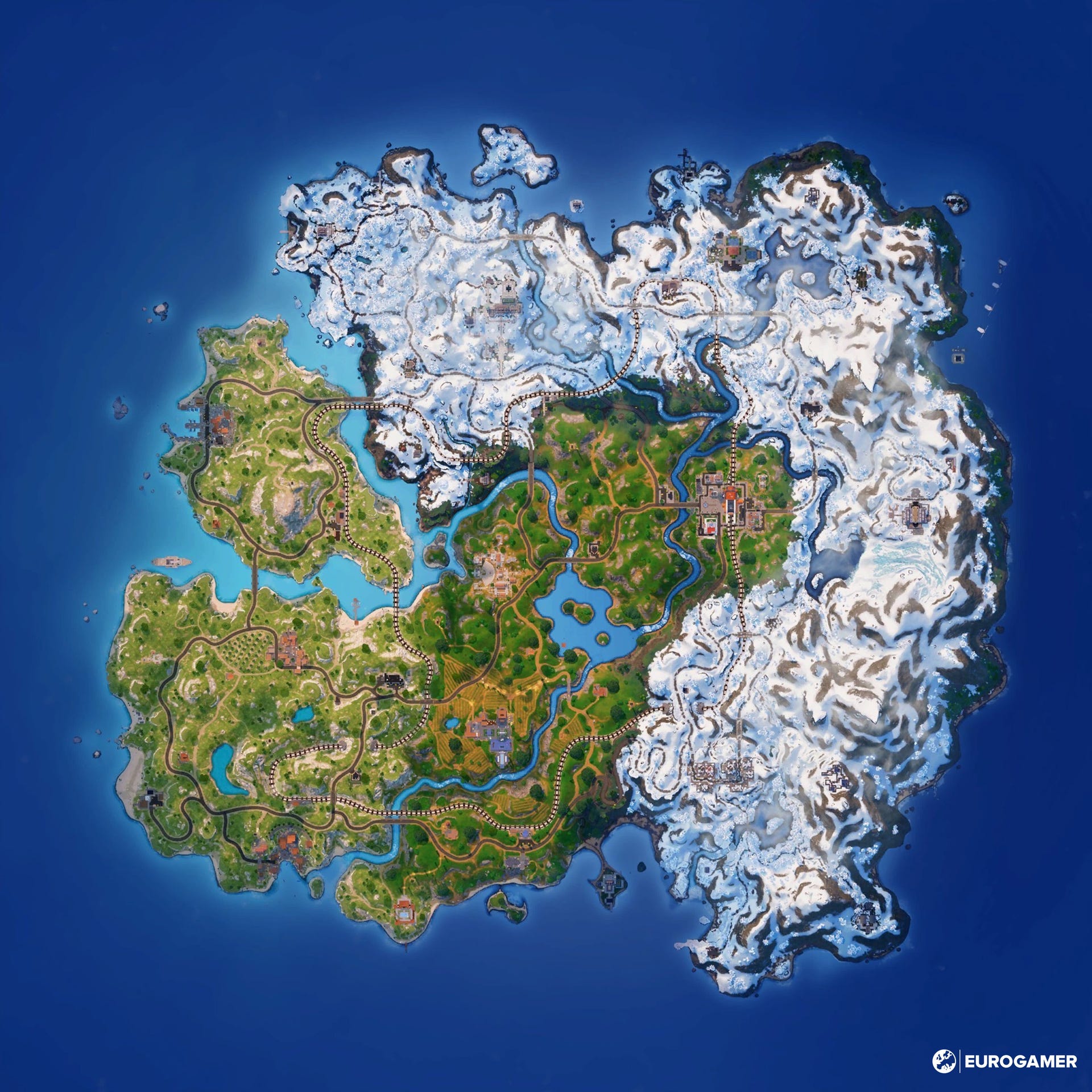 Forinit Map Fortnite Underground Map | Eurogamer.net