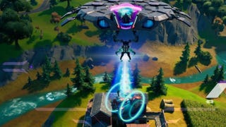 Fortnite: How to use the Grab-itron or Saucer's tractor beam to deliver a tractor to Hayseed's farm explained
