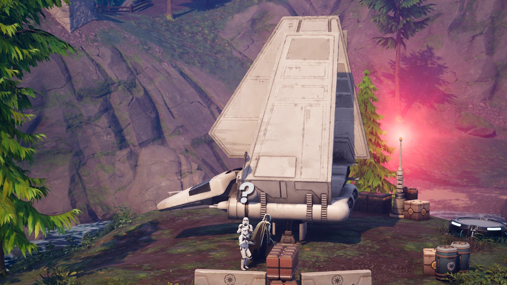 fortnite vader&rsquo;s ship