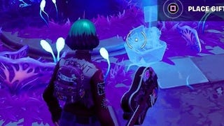 Fortnite - Welcome gift locations: Where to place welcome gifts in Holly Hatchery explained