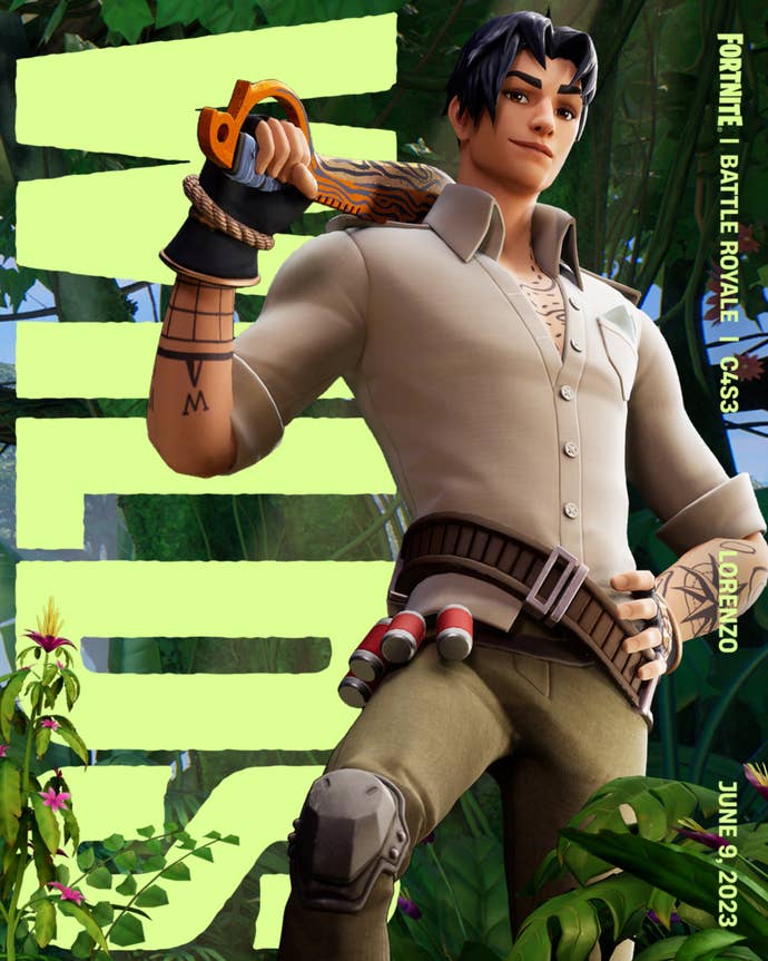 fortnite wilds c4s3 lorenzo official art