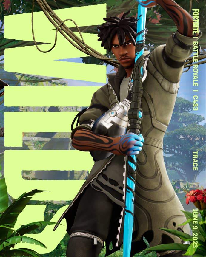 fortnite wilds c4s3 trace official art