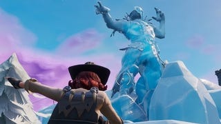 Fortnite - Cómo bailar entre tres esculturas de hielo, tres dinosaurios y cuatro fuentes termales