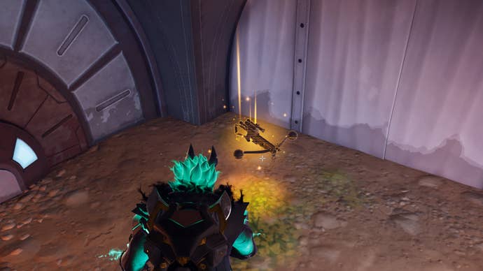 fortnite wookie bowcaster ground loot