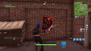 Fortnite: Spray over Carbide or Omega Posters - All Carbide and Omega poster locations