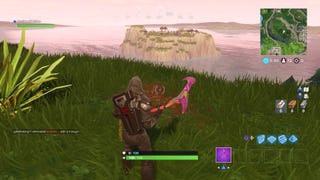 Fortnite: Search between three oversized seats