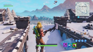 Fortnite monster steals Polar Peak castle and swims around with it because why not