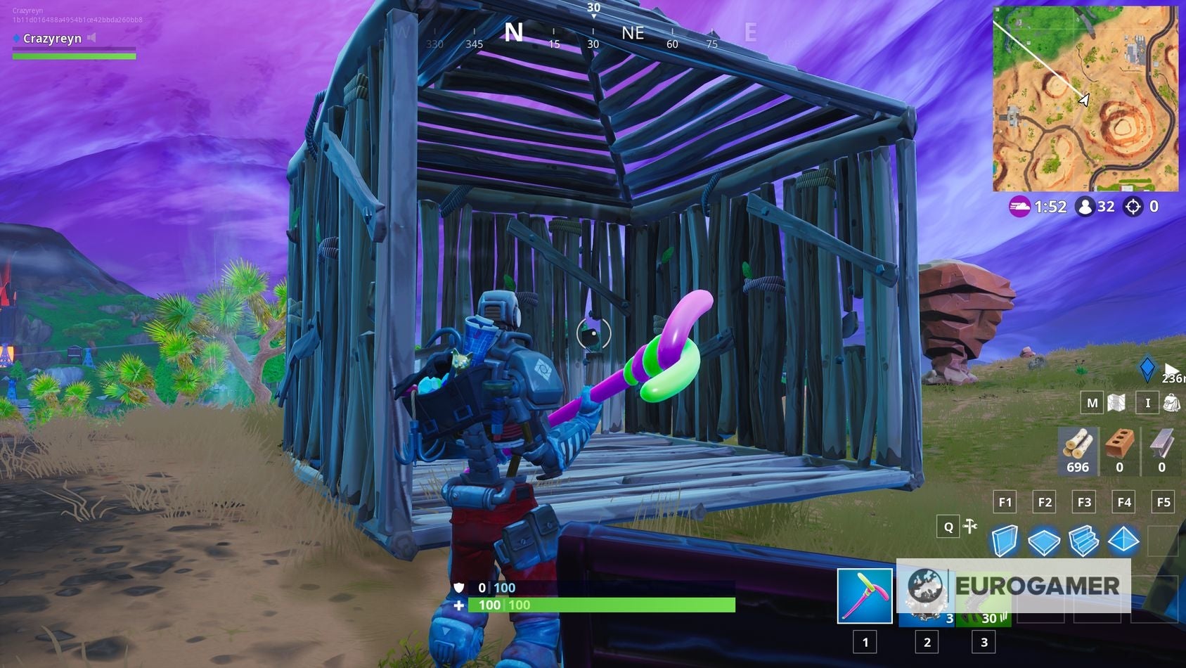 Get 15 bounces in store a single throw fortnite