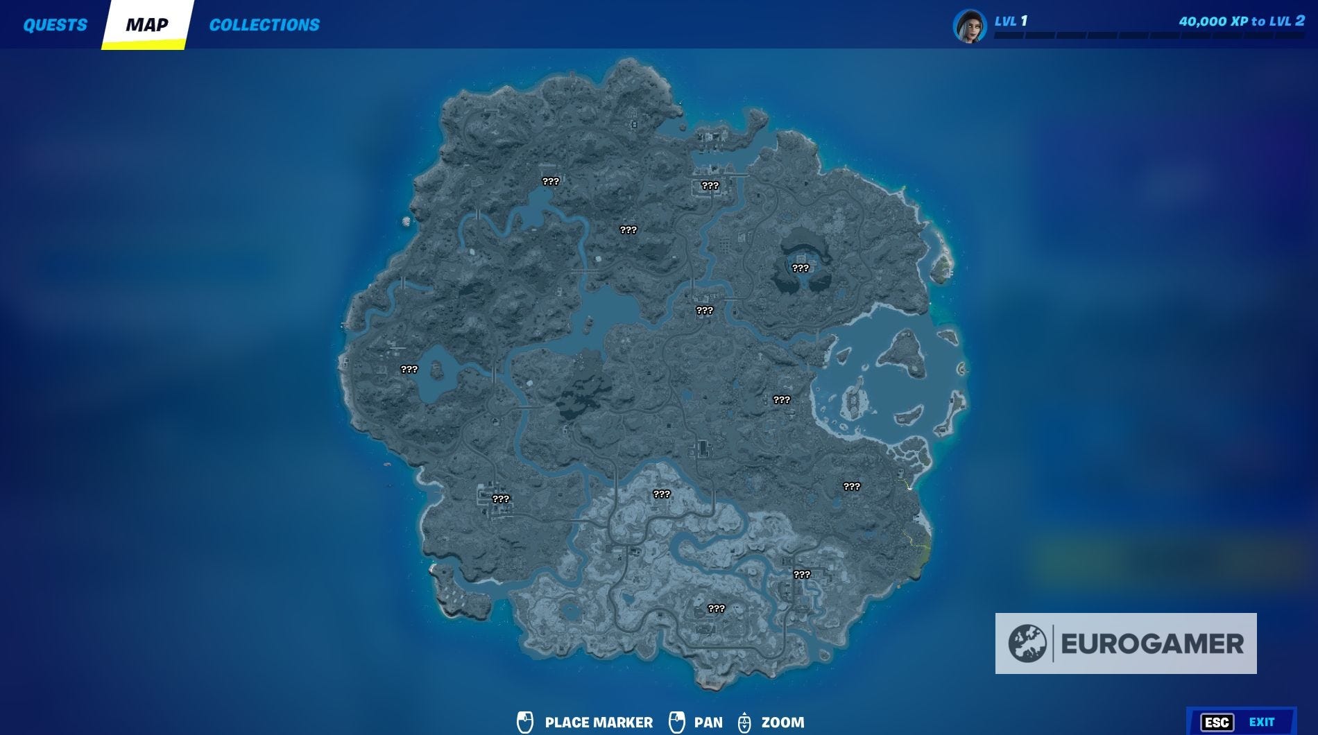 Fortnite Chapter 3 Season 4 map, named locations and landmarks ...