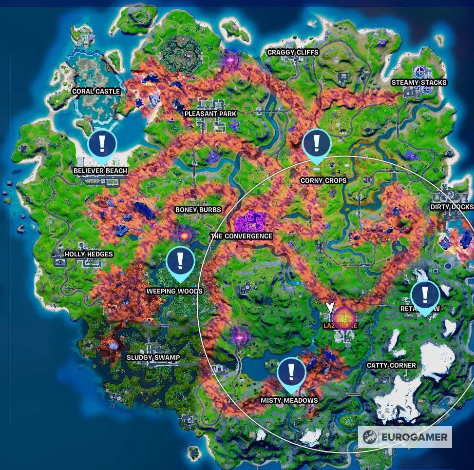Signal Command Map Fortnite Command Signal locations: How to reveal the Command Signal in ...