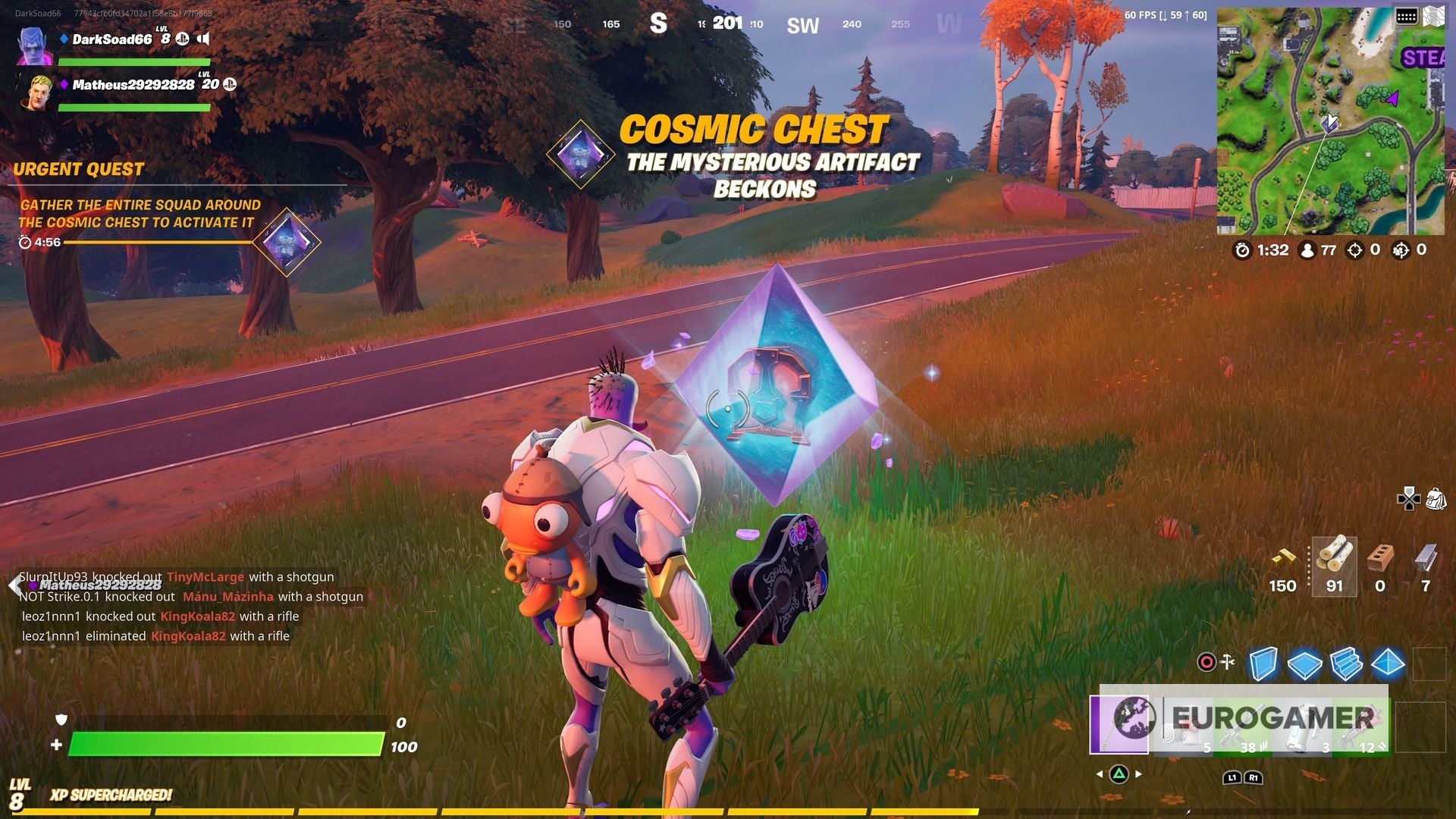 Fortnite Cosmic Chests How to find and open Cosmic Chest locations