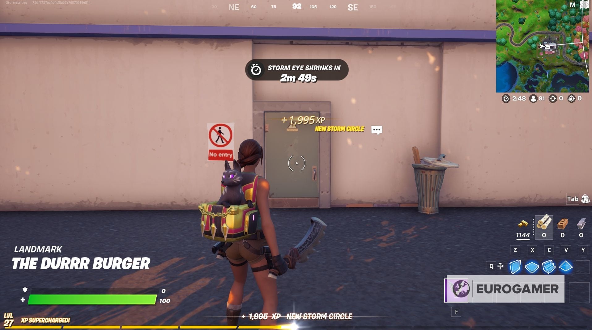 Fortnite - Durr Burger Kitchen location: How to find and dance in the ...