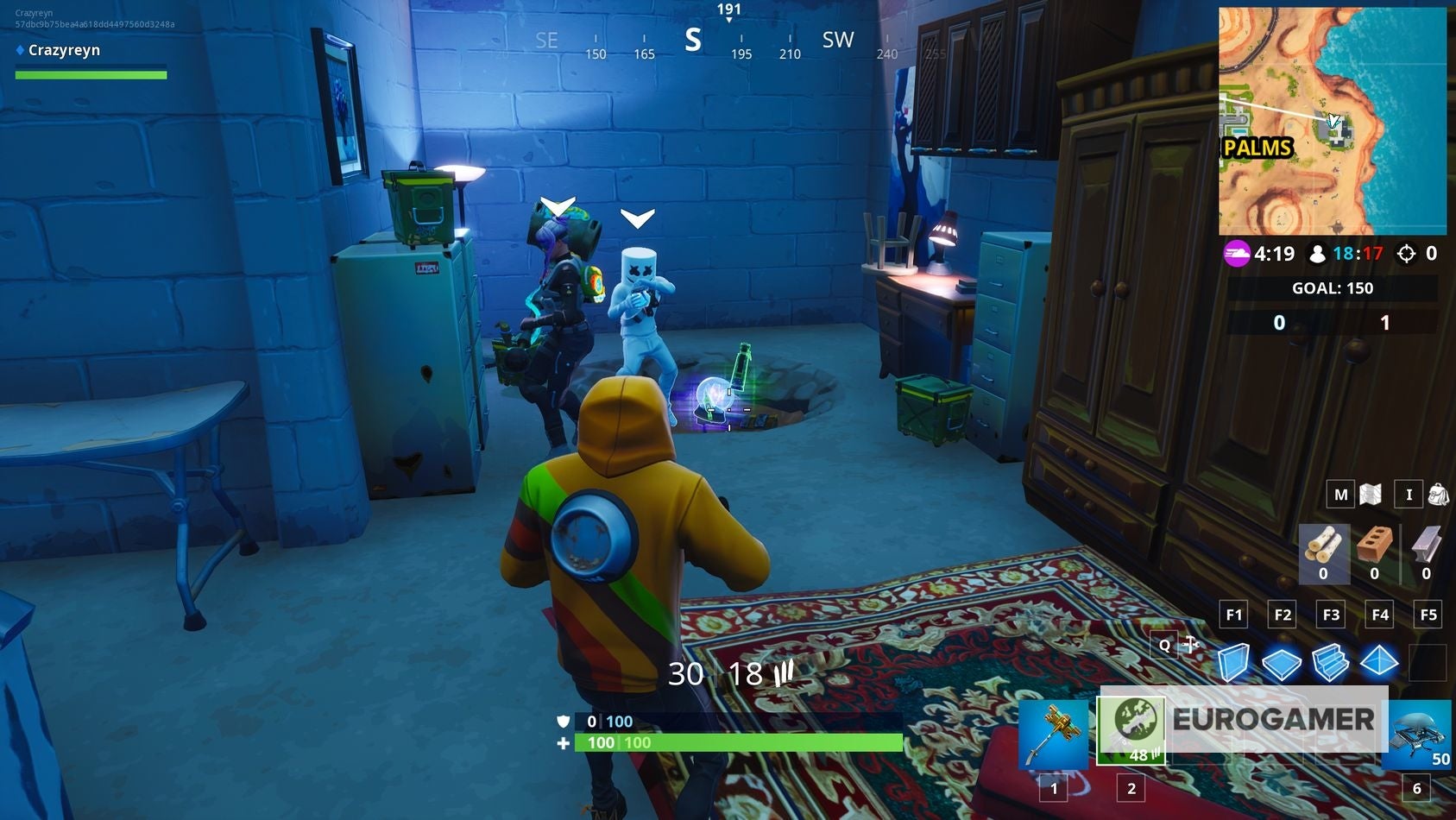 Where to find Fortbyte 74: Found in a filing cabinet inside an assassin ...