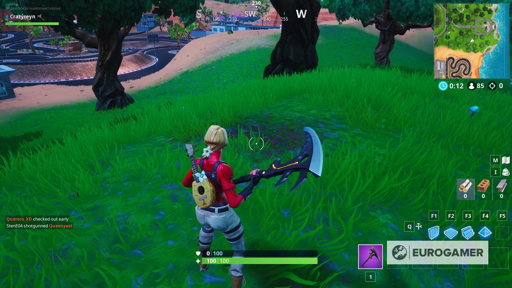 Fortnite Knife Point location - Search where the knife points on the ...