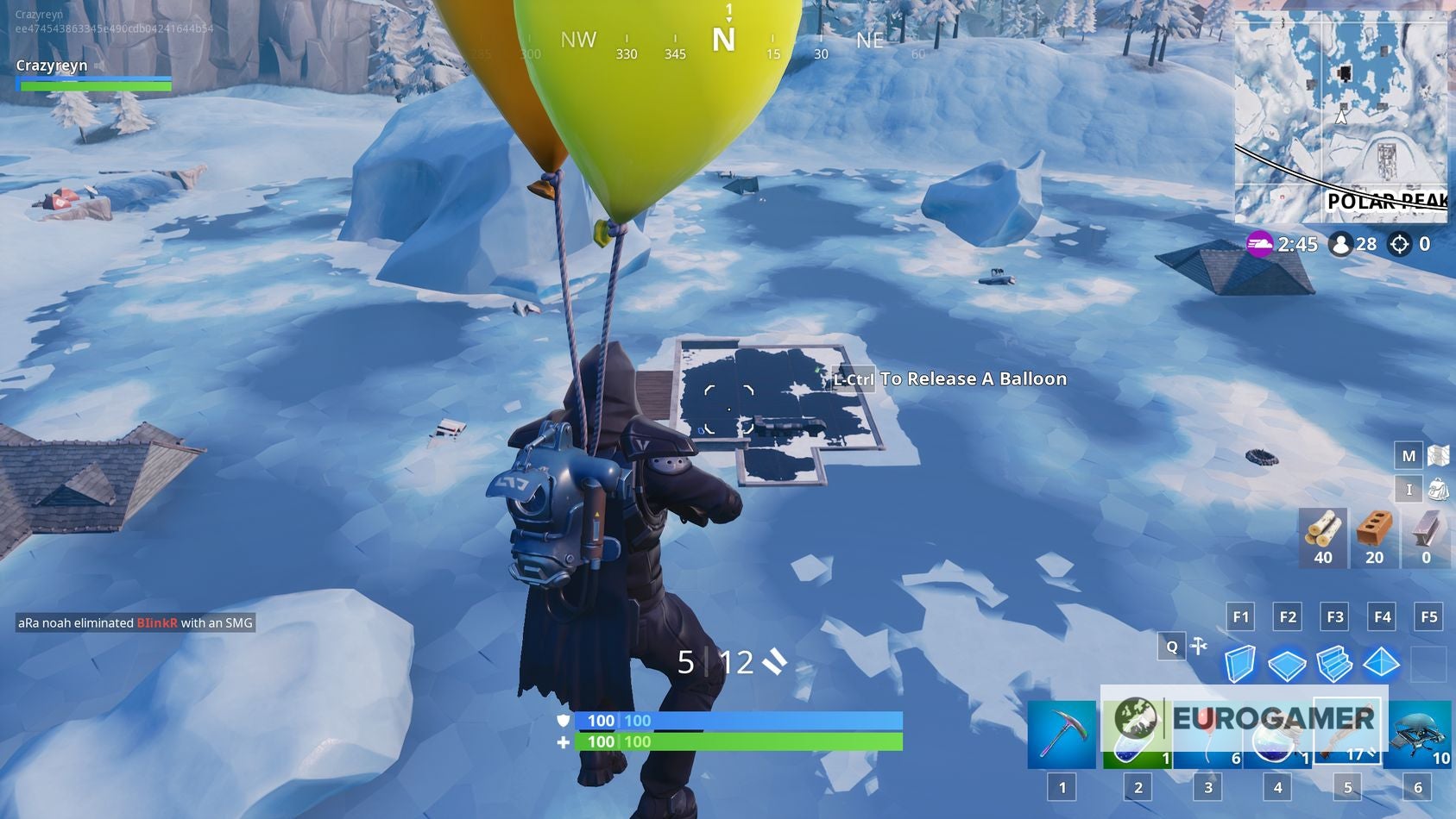 Fortnite letter locations: O near Pleasant Park, S in Wailing Woods, M ...