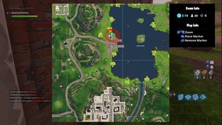 Fortnite: Dance with others to raise the Disco Ball near Loot Lake