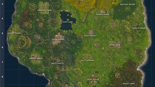 Fortnite Anarchy Acres treasure map location