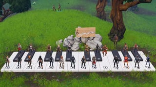 Fortnite: watch 24 players play Marshmello's Alone on the game's giant piano