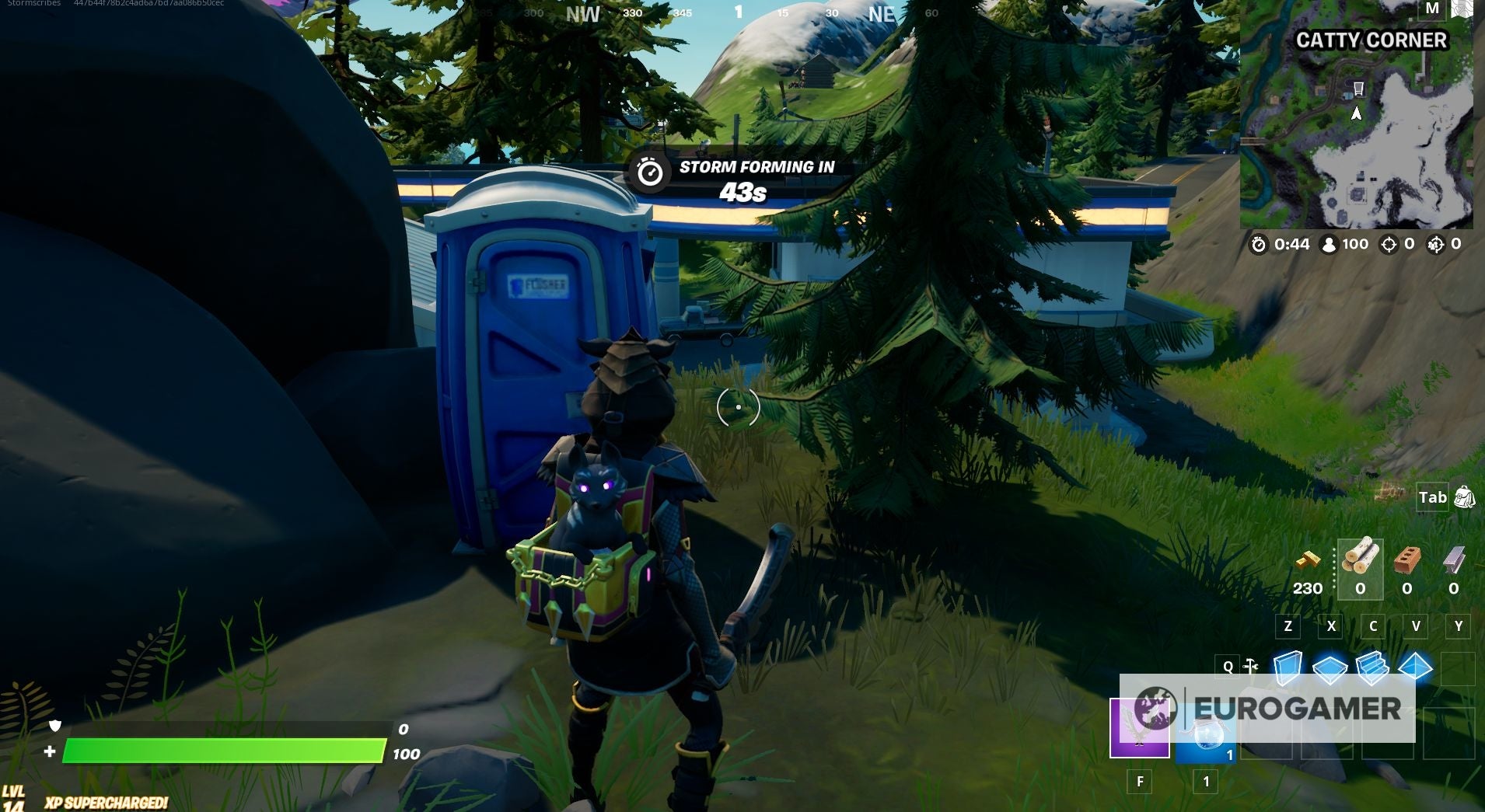 Fortnite Portapotties location Travel between portapotties explained