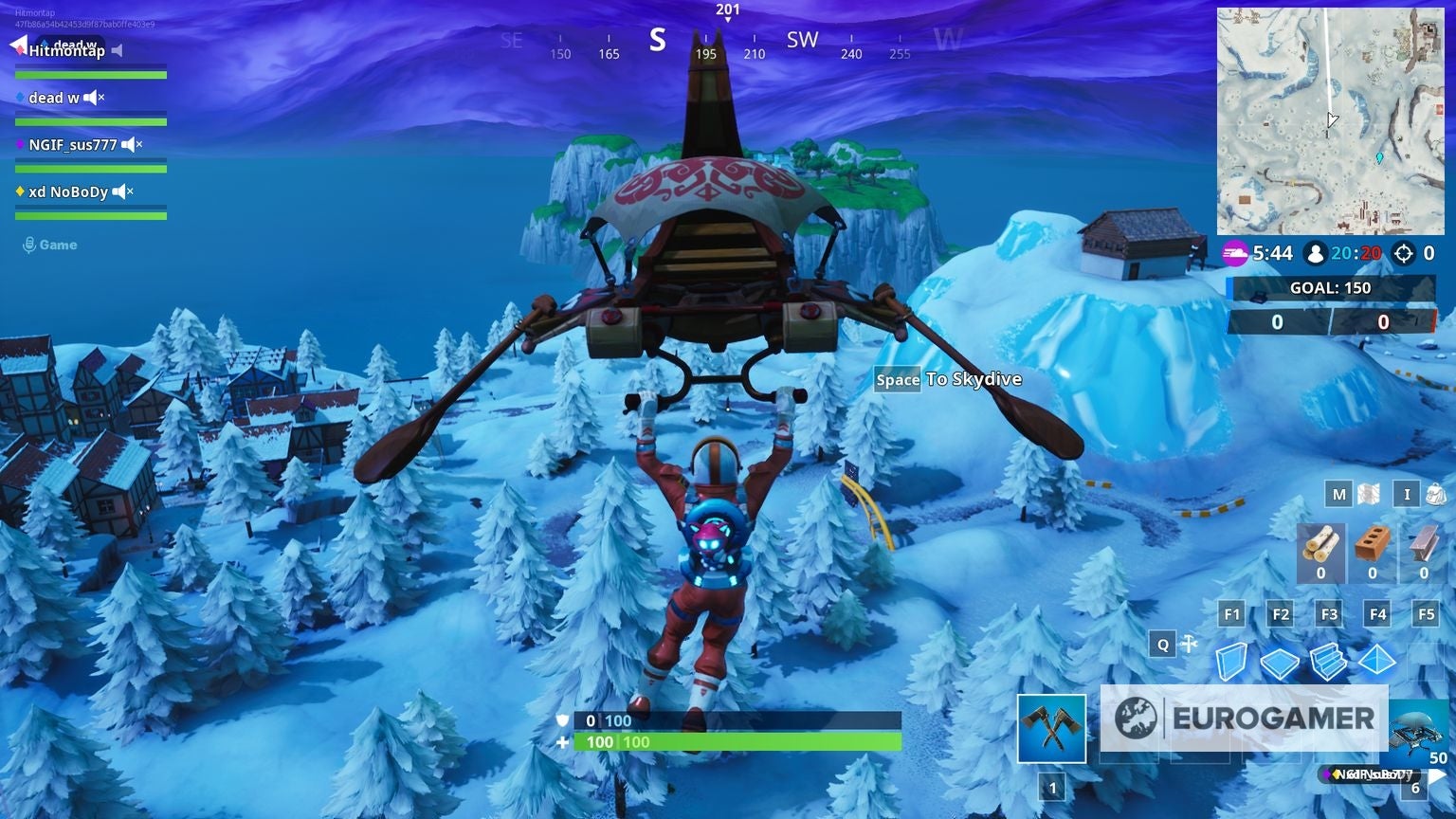 Fortnite Race Track locations: where to find a desert race track, snowy ...