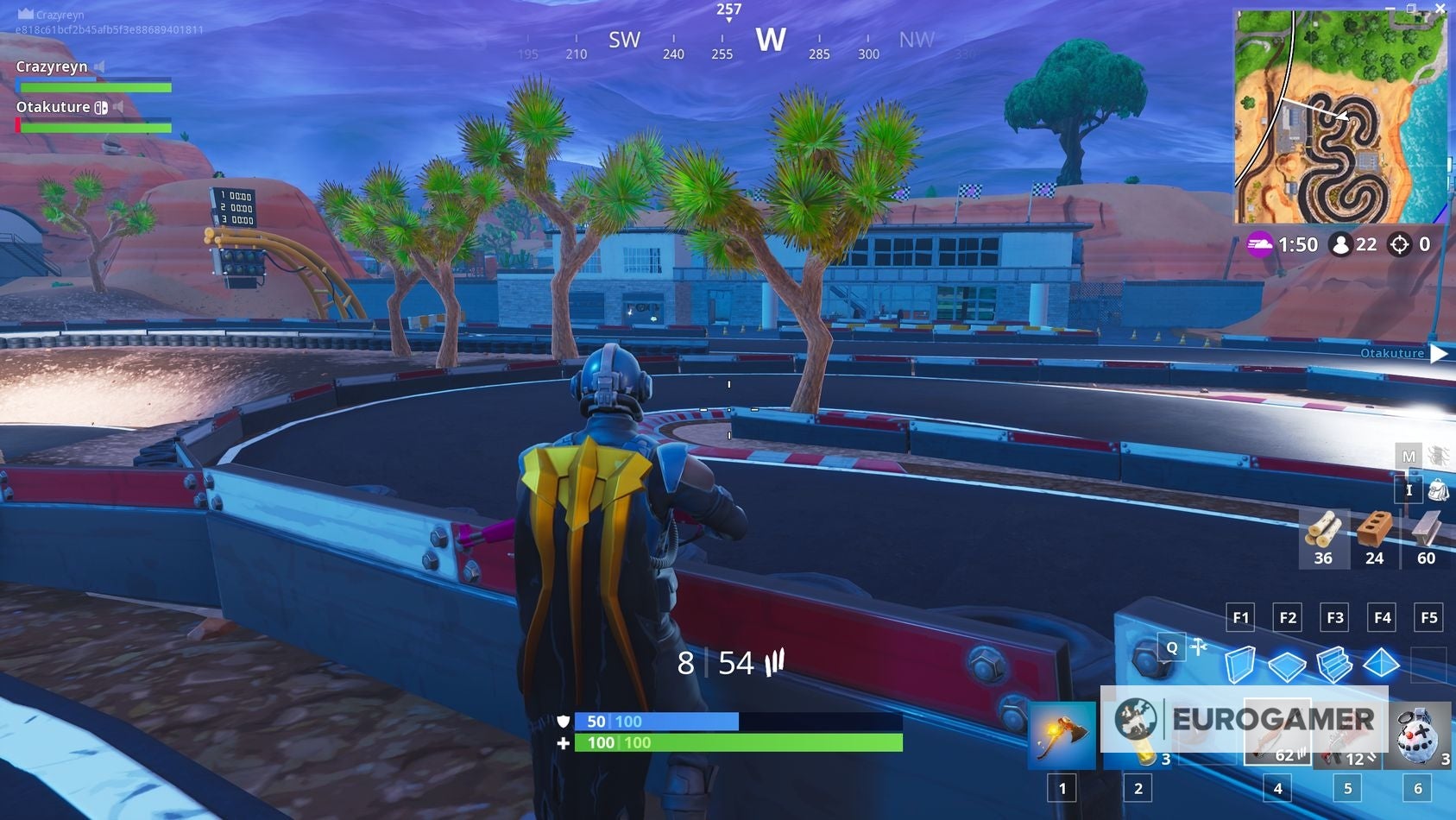 Fortnite racetrack and dance club locations - Where to search chests or ...