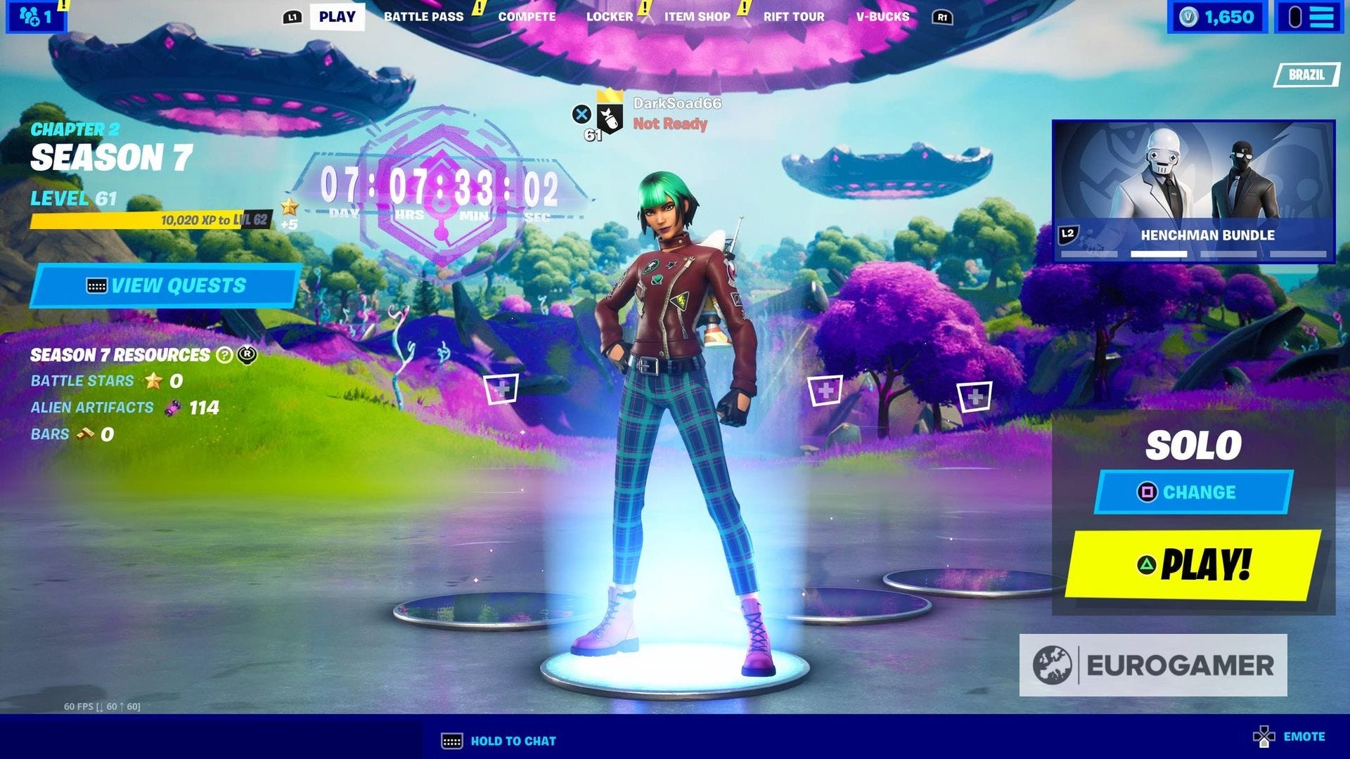 Fortnite Rift Tour Ariana Grande concert, Save the Date times, timer ...