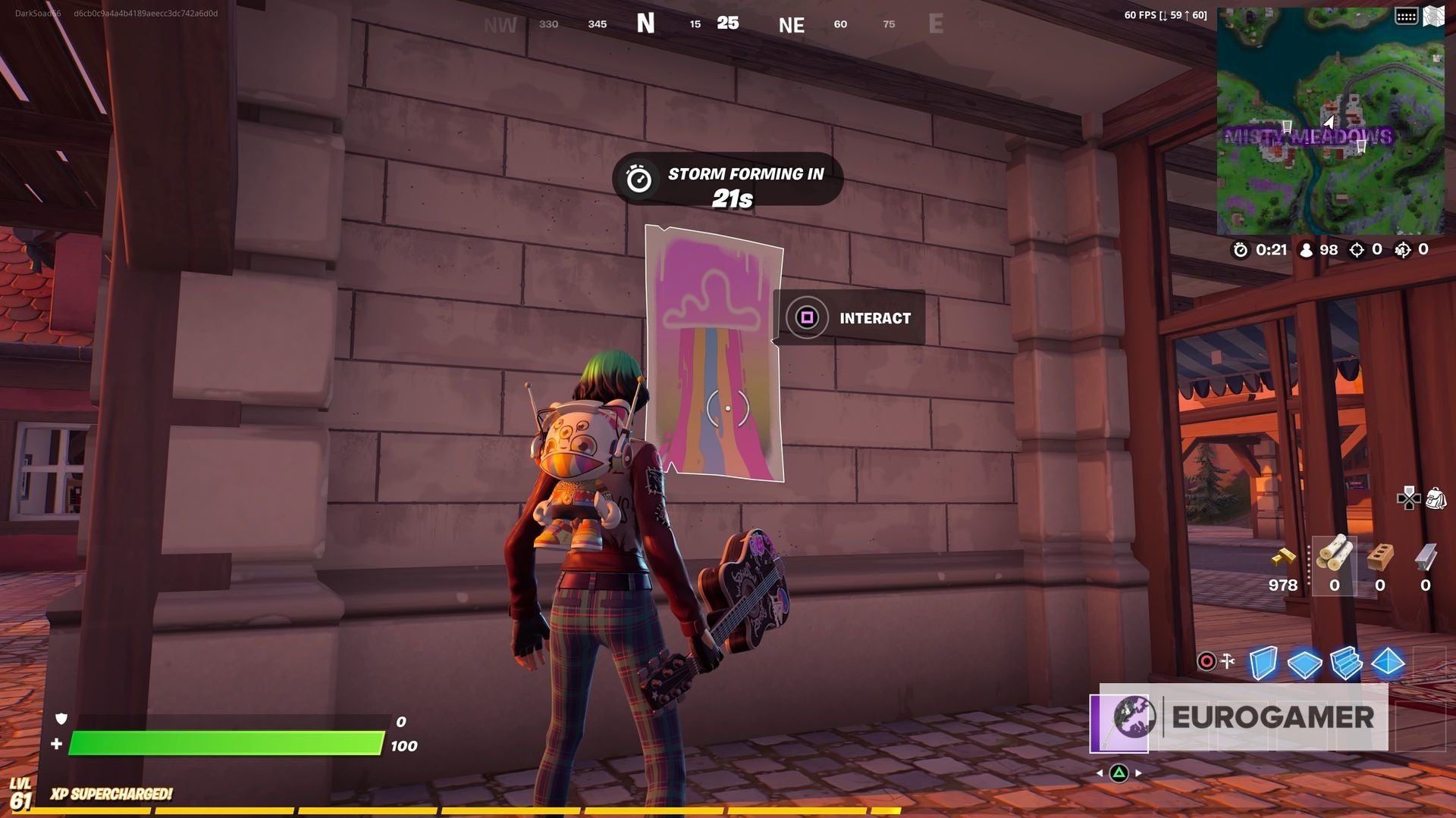 Fortnite - Rift Tour poster locations: Where to interact