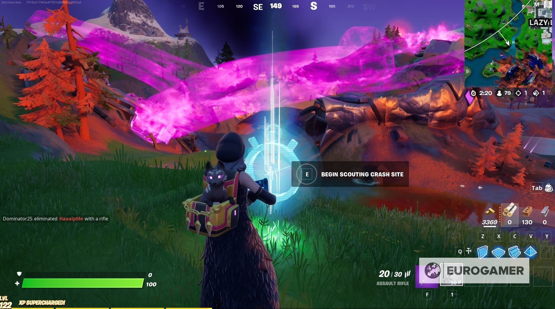 Fortnite Scout a UFO crash site: How to scout a UFO crash site in 