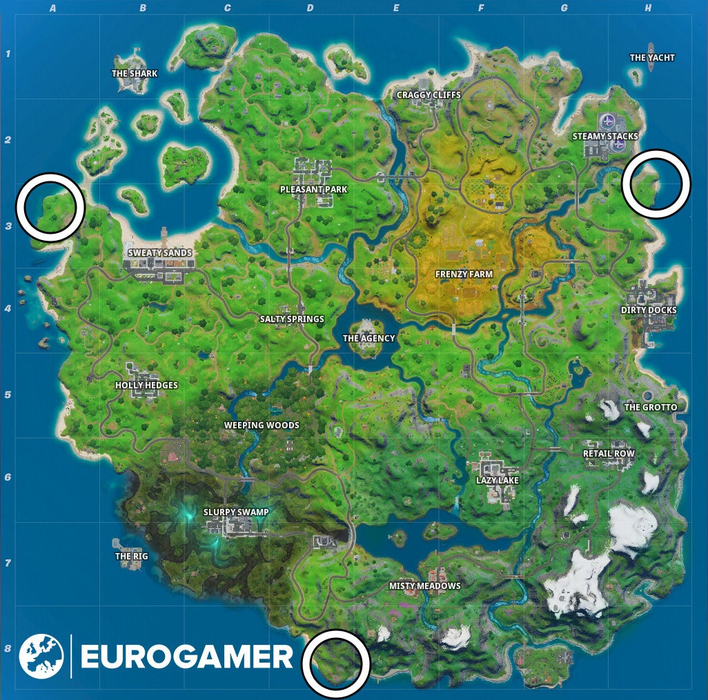 Fortnite campsite locations Where to find all Skye s coastal